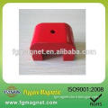 horseshoe magnet alnico with red paint
